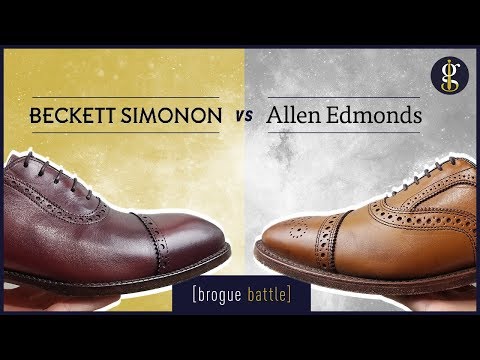 Beckett Simonon vs Allen Edmonds | Strand, Fifth Avenue, Durant (Shoes Review)
