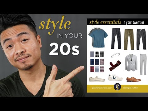 HOW TO DRESS WELL IN YOUR 20s+ (with Examples) | Young Adult Men&#039;s Style