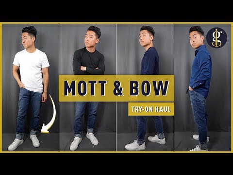 MOTT &amp; BOW TRY-ON HAUL &amp; Review (Premium Affordable Basics?)