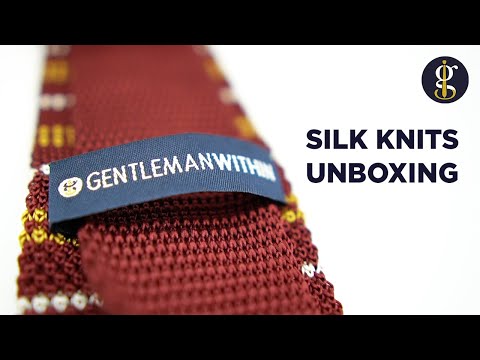 Gent Within Silk Knit Ties Unboxing and First Look