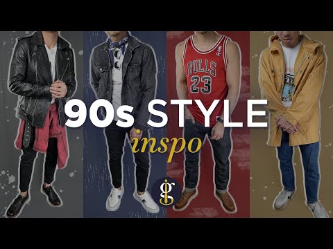 90s INSPIRED OUTFITS for Men [Style that You Can Wear Today] | LOOKBOOK