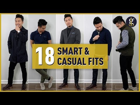 Smart Casual Outfits for Men | Ash &amp; Erie Mega Try-On Haul (Guy&#039;s Style Inspiration)