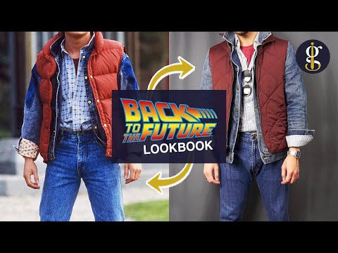 BACK TO THE FUTURE Fashion ReFreshed | Marty McFly, Biff, George, Doc (Styling Cinema Pt. 1)