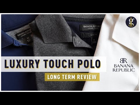Banana Republic Luxury Touch Polo Review (and How it Fits)