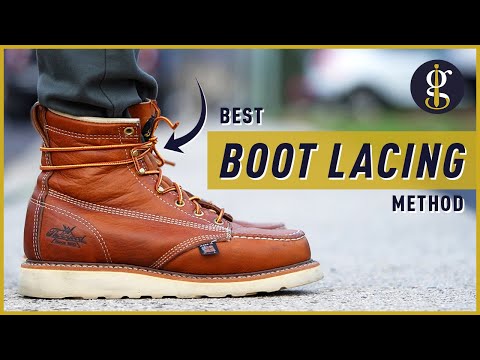 How To: Heel Lock Lacing Boots (Best Shoe Tying Method to Prevent Blisters &amp; Black Toenails)