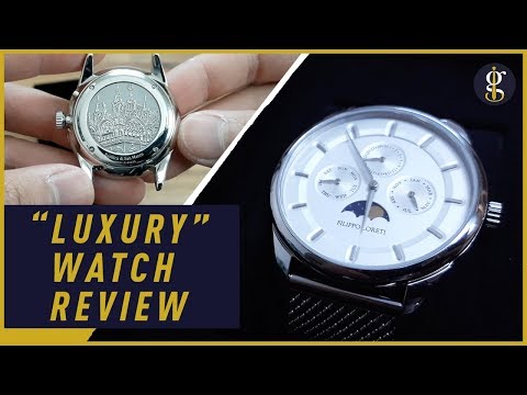 Filippo Loreti Review | Silver Venice Moonphase | Luxury Watch Unboxing 2018