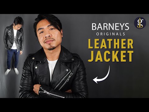 ASOS BARNEYS ORIGINALS Biker Jacket Review (Best Leather Jacket Series)