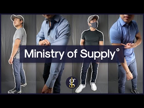 MINISTRY OF SUPPLY REVIEW &amp; Fit Try-On (Dress Shirt, Active Tee, Jeans, Apollo Polo &amp; More)