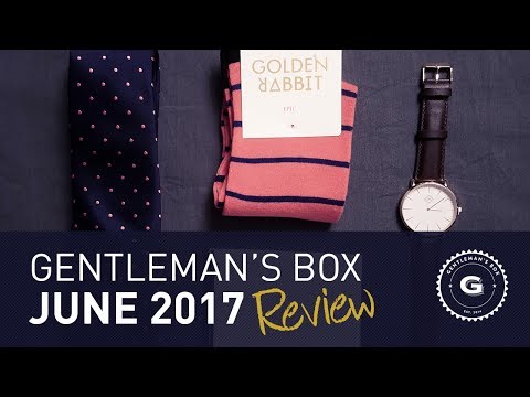 Gentleman&#039;s Box June 2017 Review | GENTLEMAN WITHIN