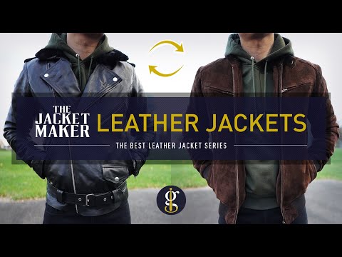 THE JACKET MAKER REVIEW | Leather Biker &amp; Suede Bomber (Best Leather Jacket Series)