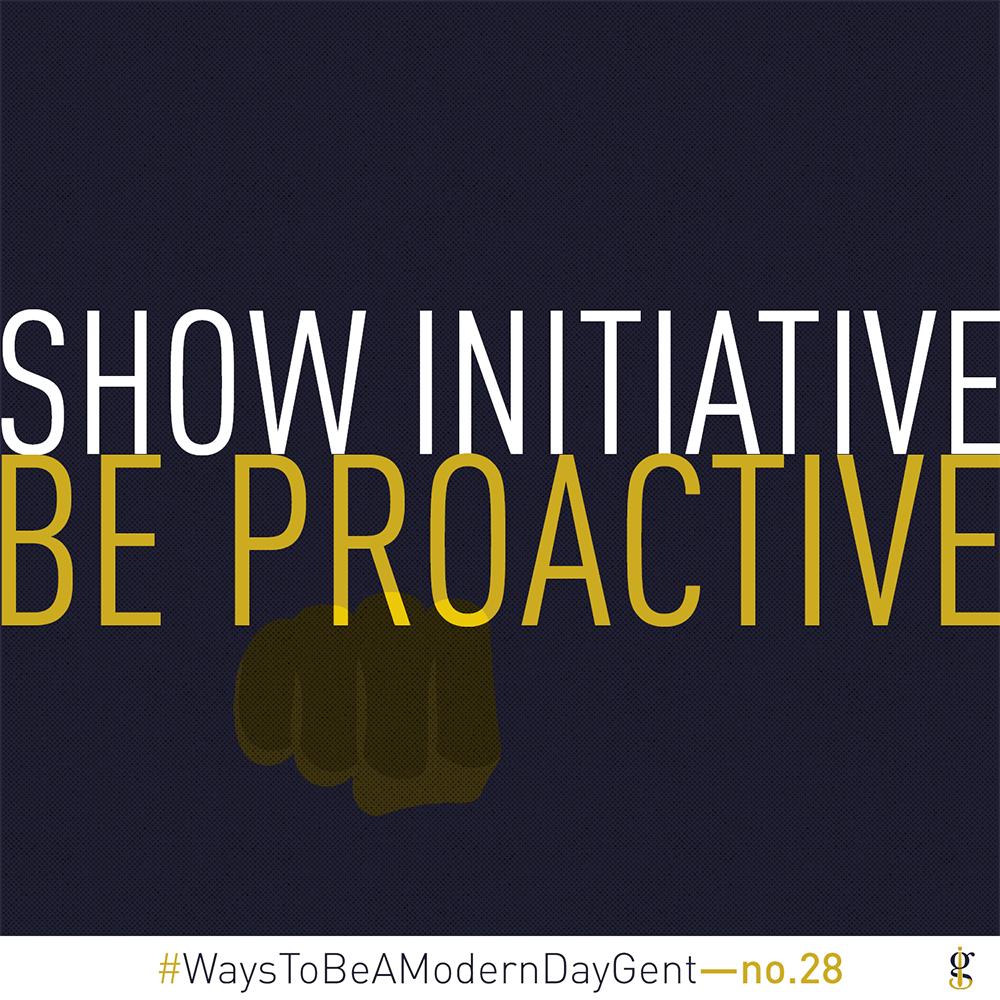 show initiative