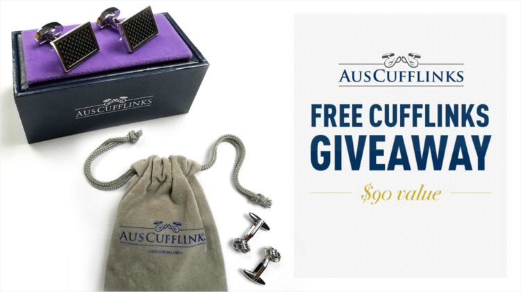 AusCufflinks Free Cufflinks Giveaway | Gentleman Within