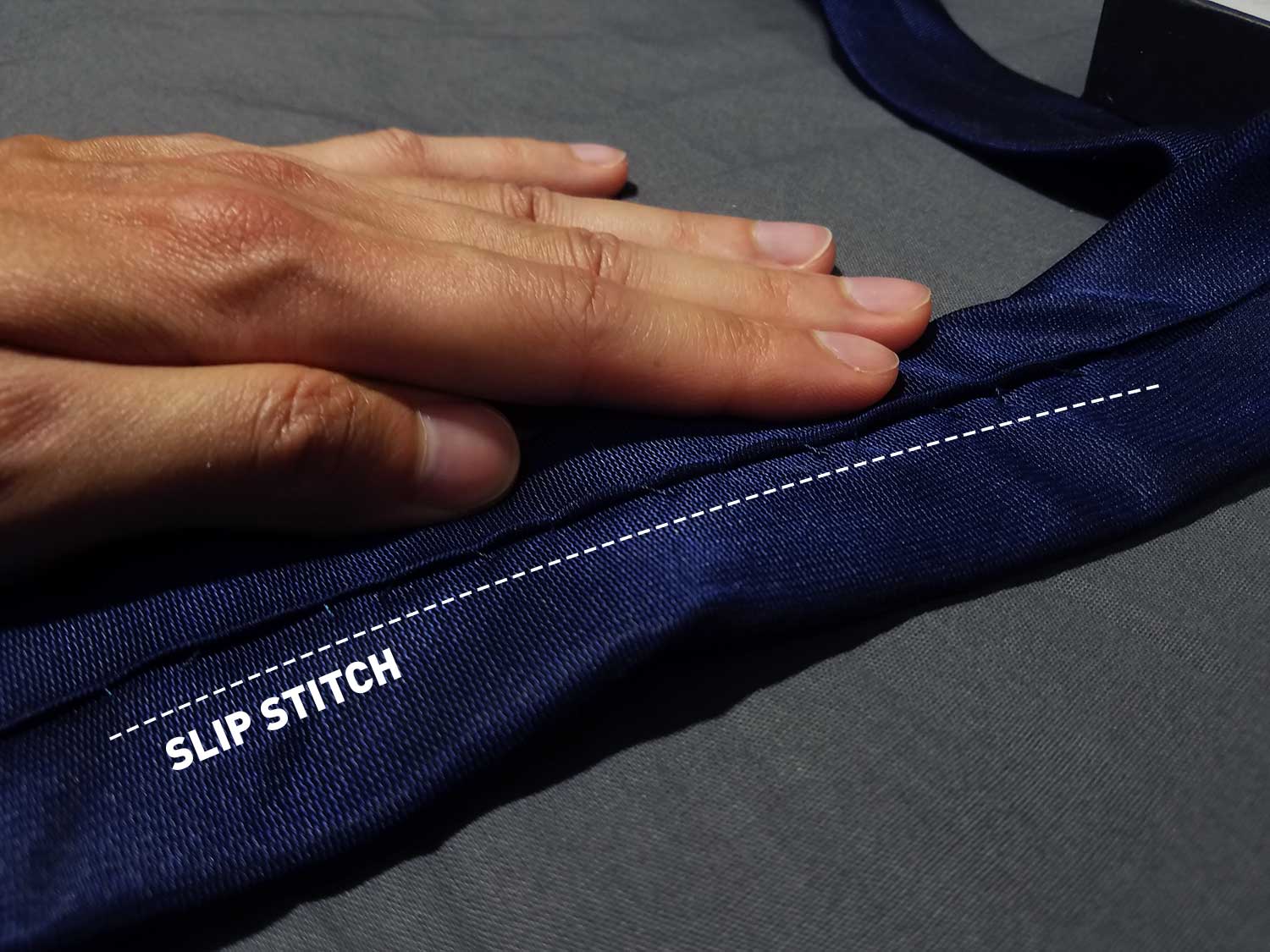 The Dark Knot Slip Stitch | GENTLEMAN WITHIN