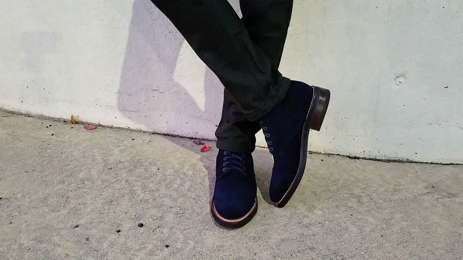 Thursday Midnight Suede Cap-Toe Boots | GENTLEMAN WITHIN