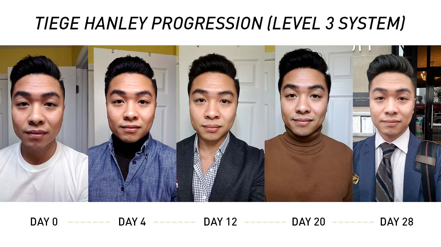 Tiege Hanley 1 Month Progression | GENTLEMAN WITHIN