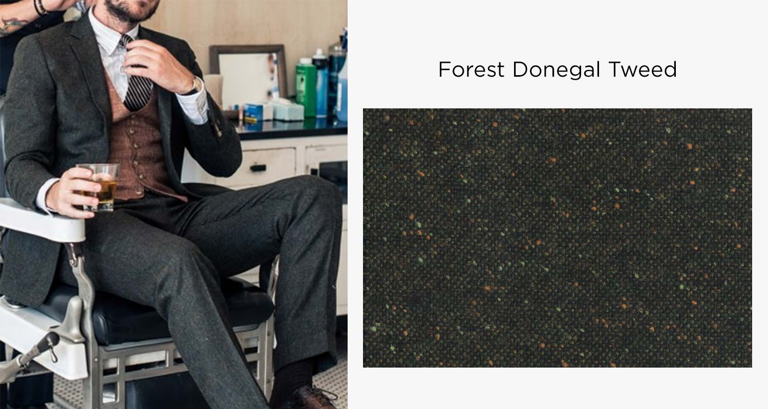 AoS Forest Donegal Tweed Suit | GENTLEMAN WITHIN
