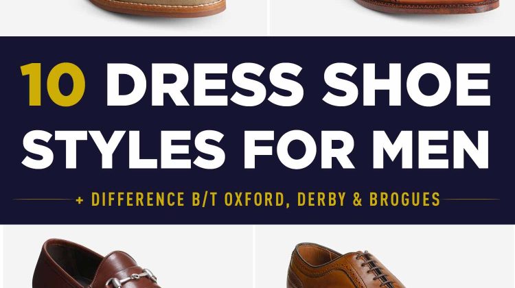 Types of Dress Shoes | The Difference Between Oxford, Derby & Brogues | GENTLEMAN WITHIN