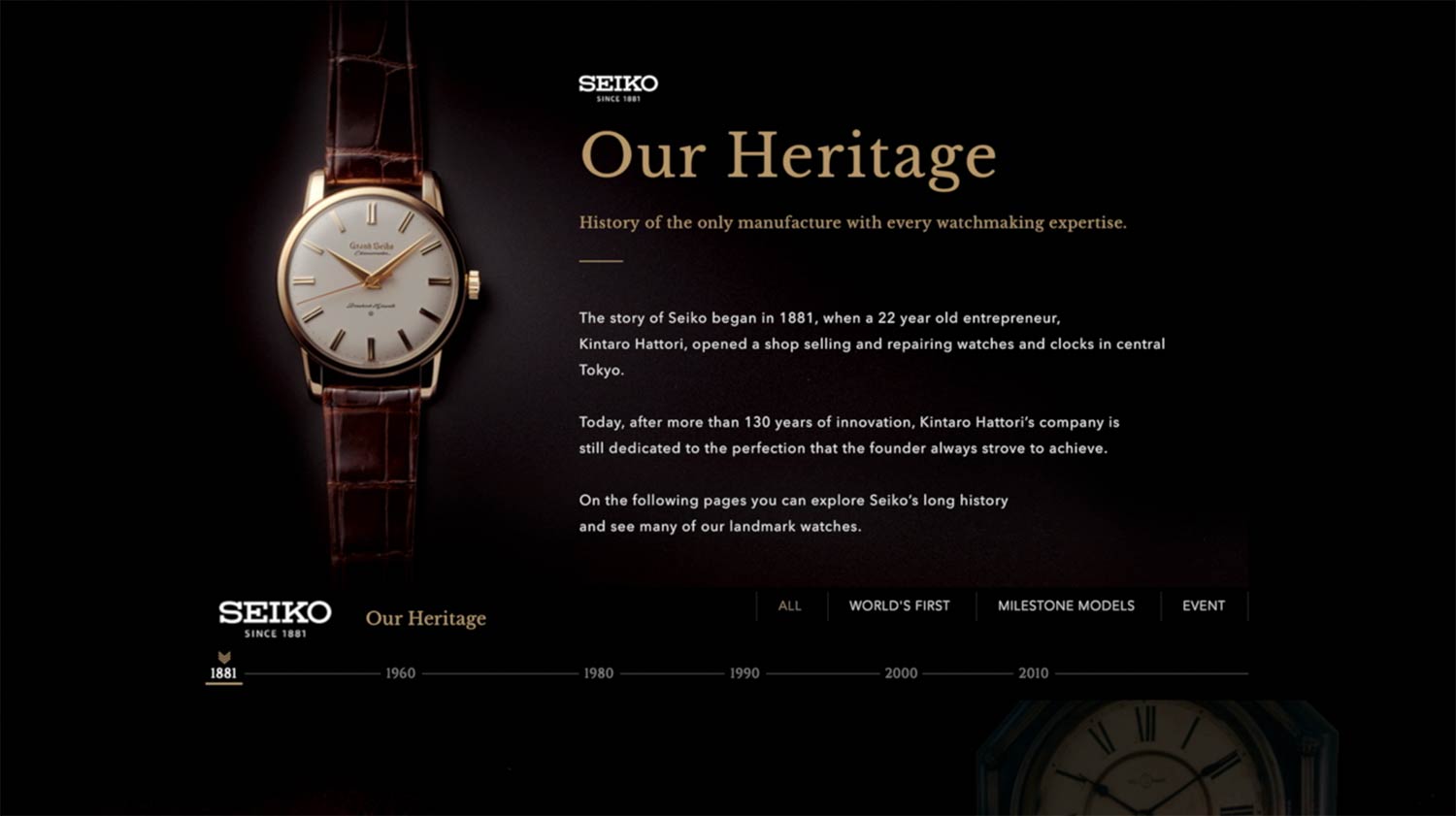 Seiko Heritage | GENTLEMAN WITHIN