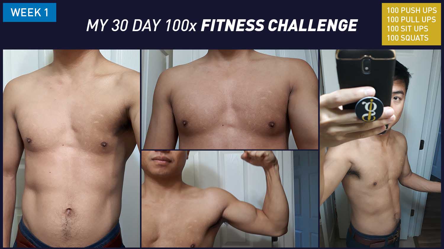 30 Day Fitness Challenge Week 1