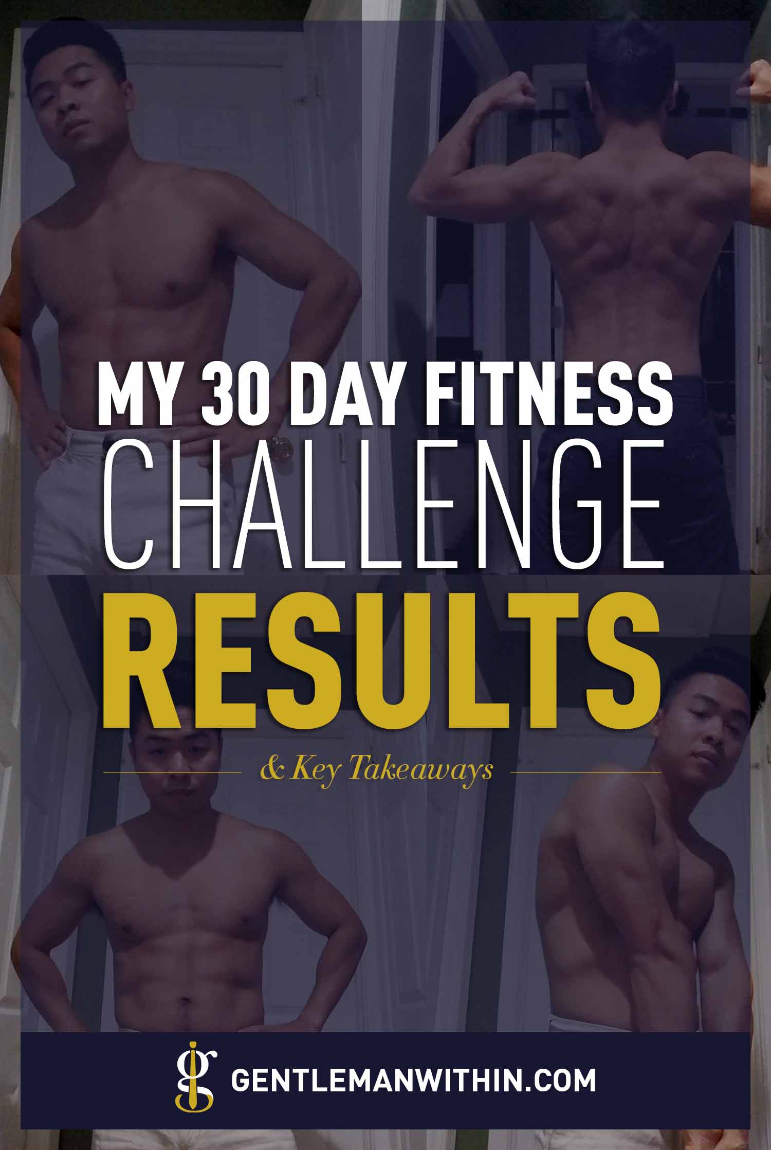 30 Day Fitness Challenge Before And After | GENTLEMAN WITHIN