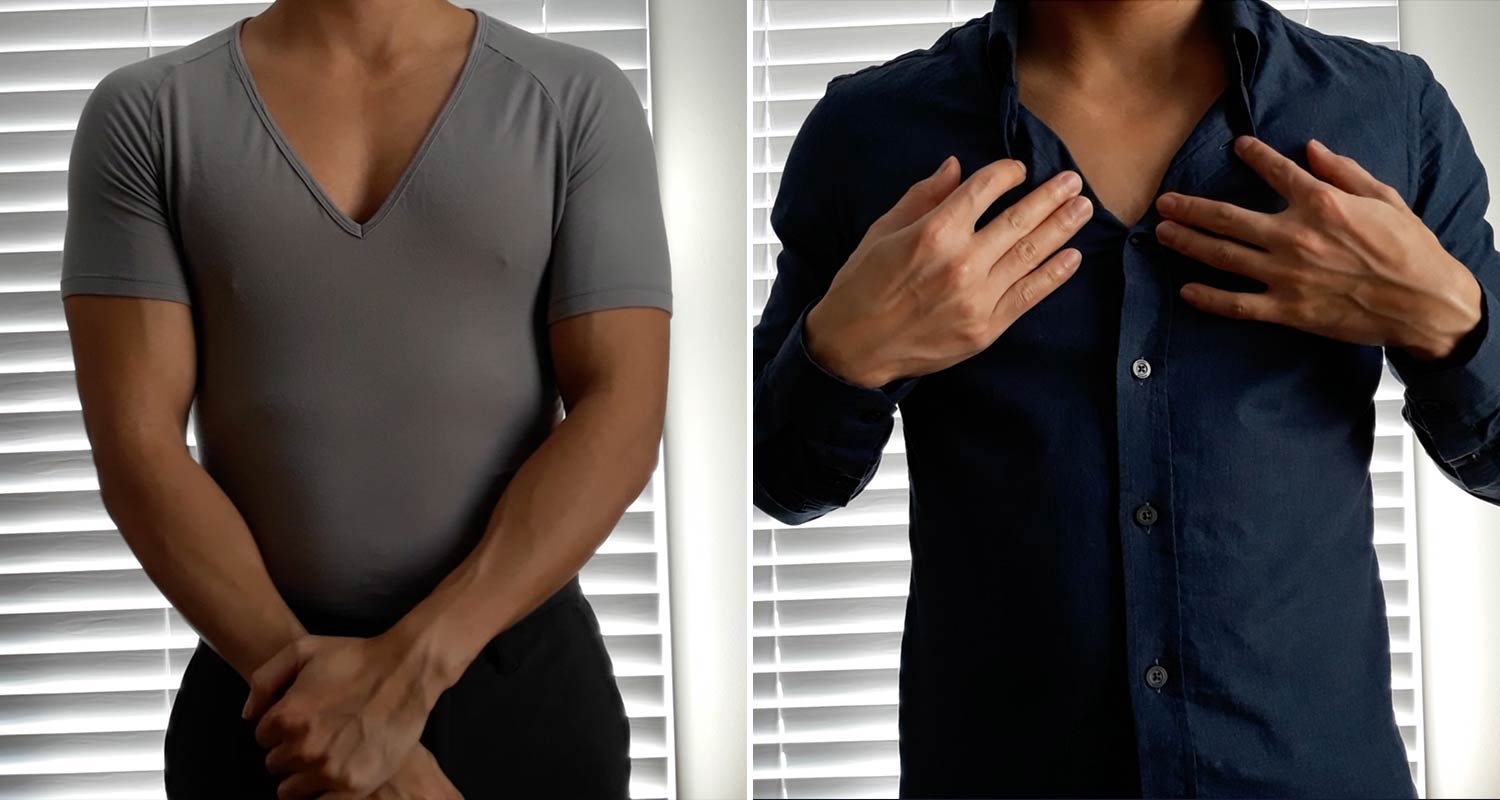 How To Wear A Undershirt