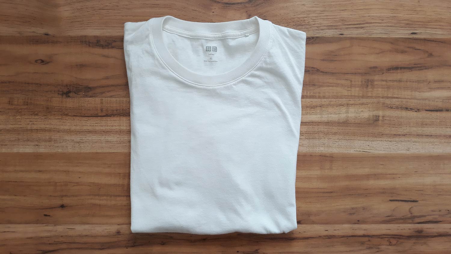 UNIQLO Supima Cotton White T-Shirt