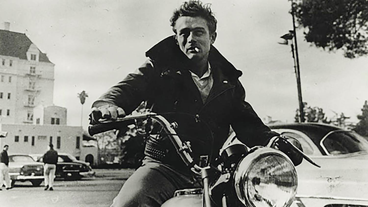 James Dean Triumph Motorcycle Leather Jacket
