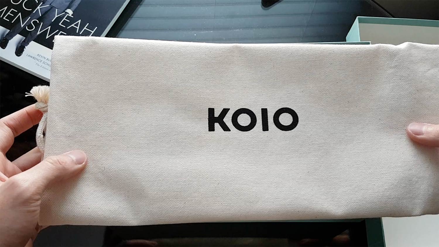 Koio Sneakers Canvas Dust Bag