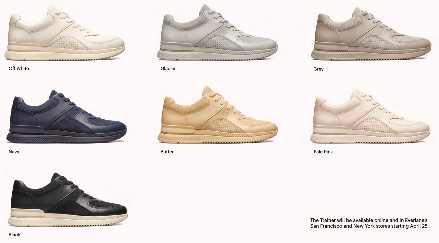 Tread By Everlane Chunky Sneaker Colorways