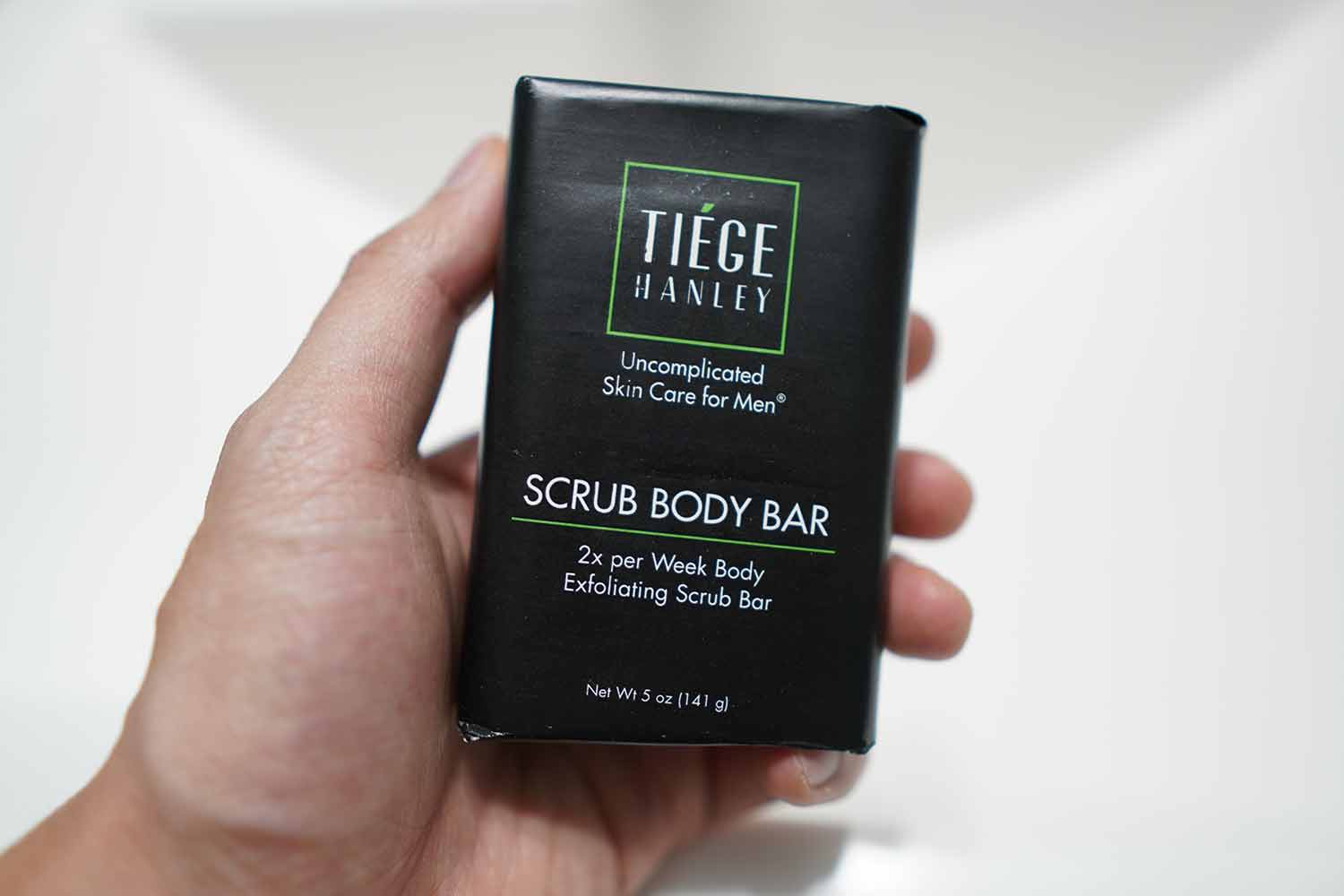 Tiege Hanley Scrub Body Bar Packaging