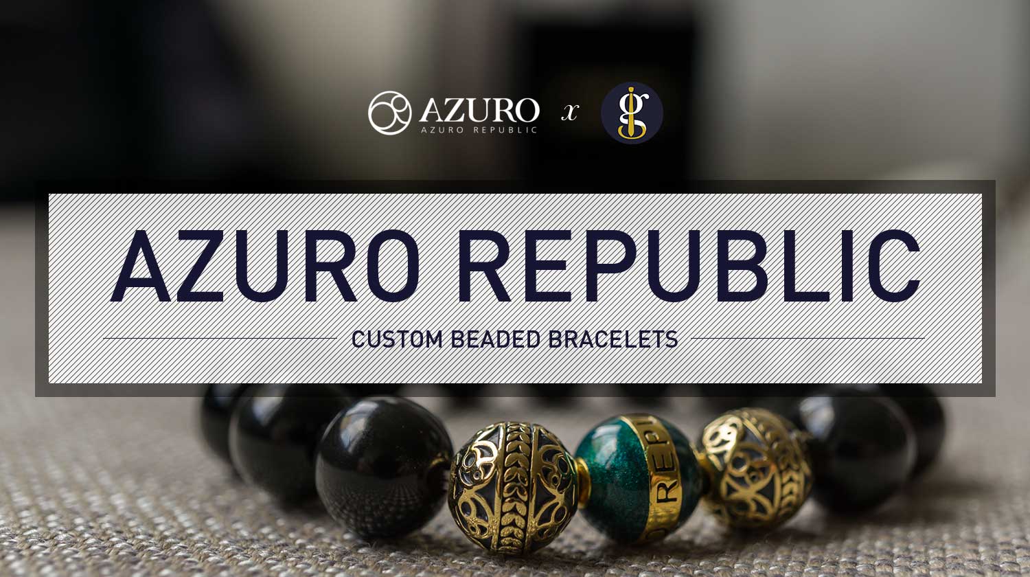 Azuro Republic: Carefully Crafted Custom Beaded Bracelets | GENTLEMAN WITHIN