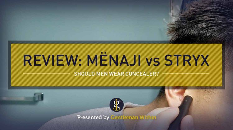 Review: Menaji Camo Concealer vs Stryx Concealer Tool (should men wear makeup?) | GENTLEMAN WITHIN