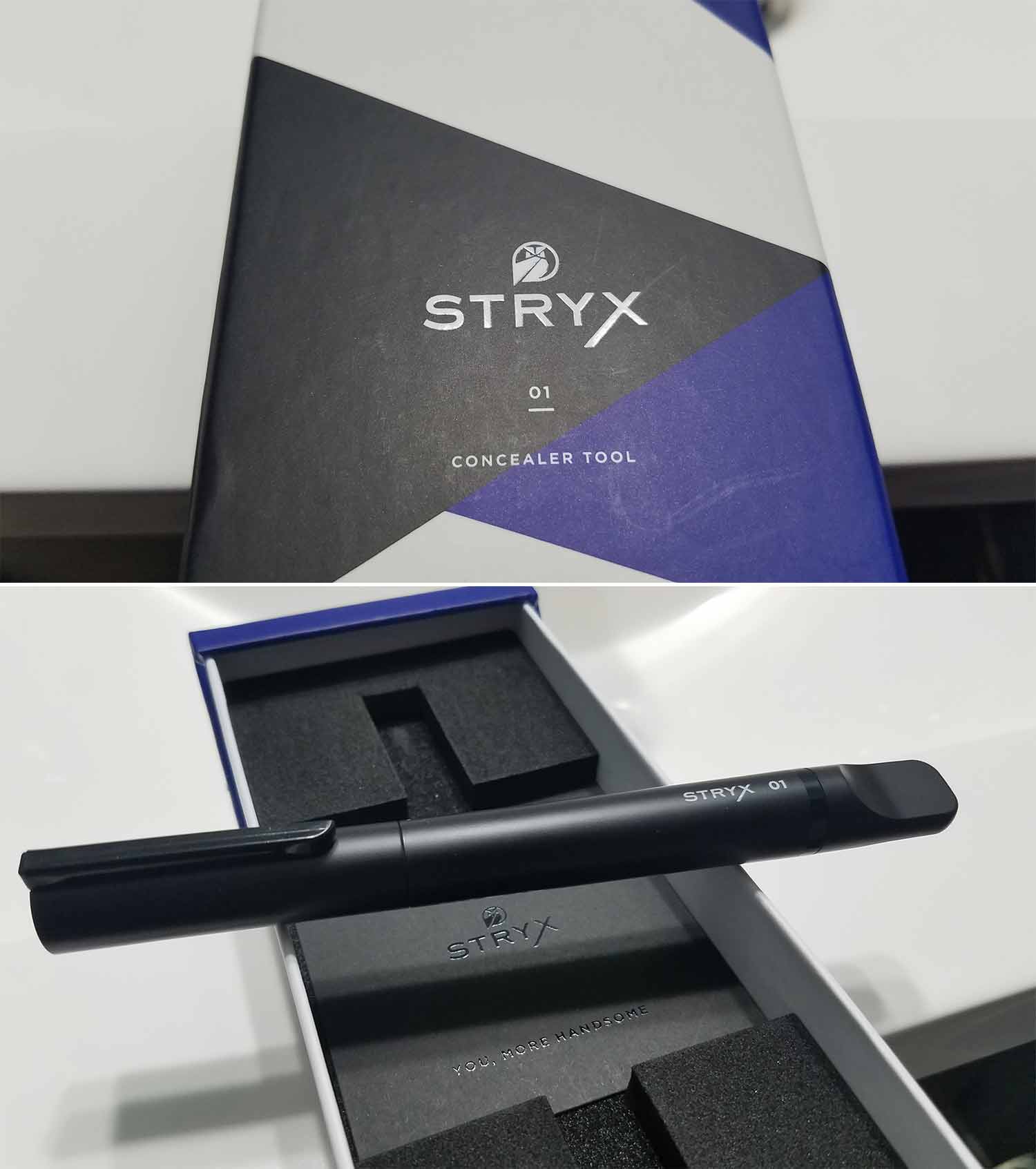 Stryx Concealer Tool Packaging Design