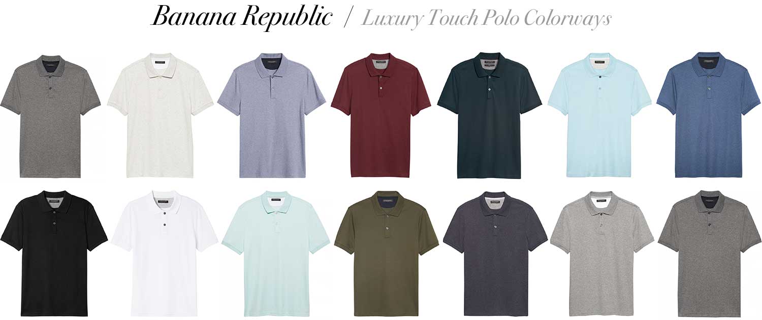 Luxury Touch Polo Shirt Colorways