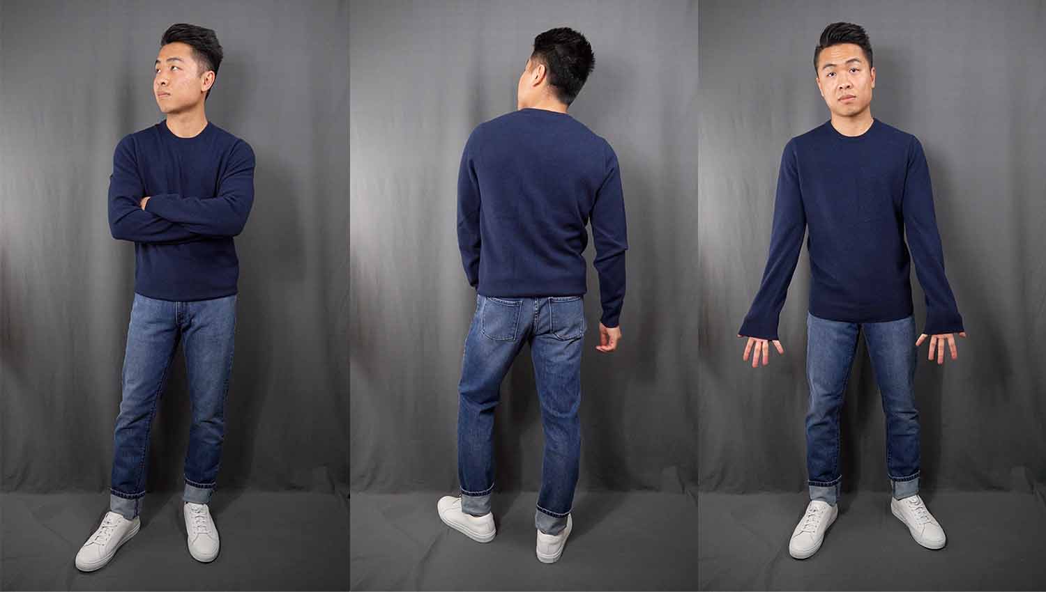 Mott And Bow Cashmere Sweater Fit