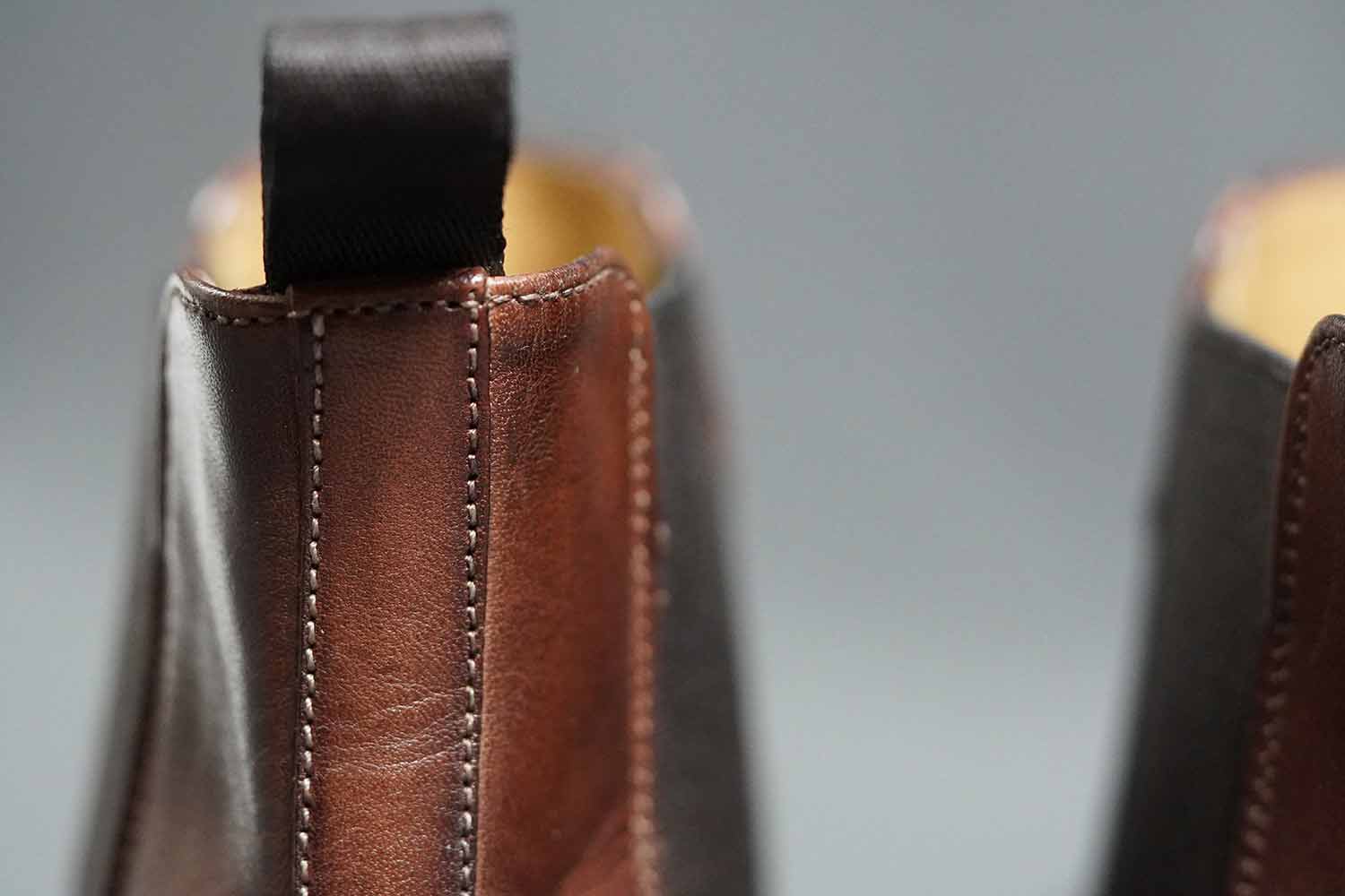 Troy Chelsea Boots Stitching Details
