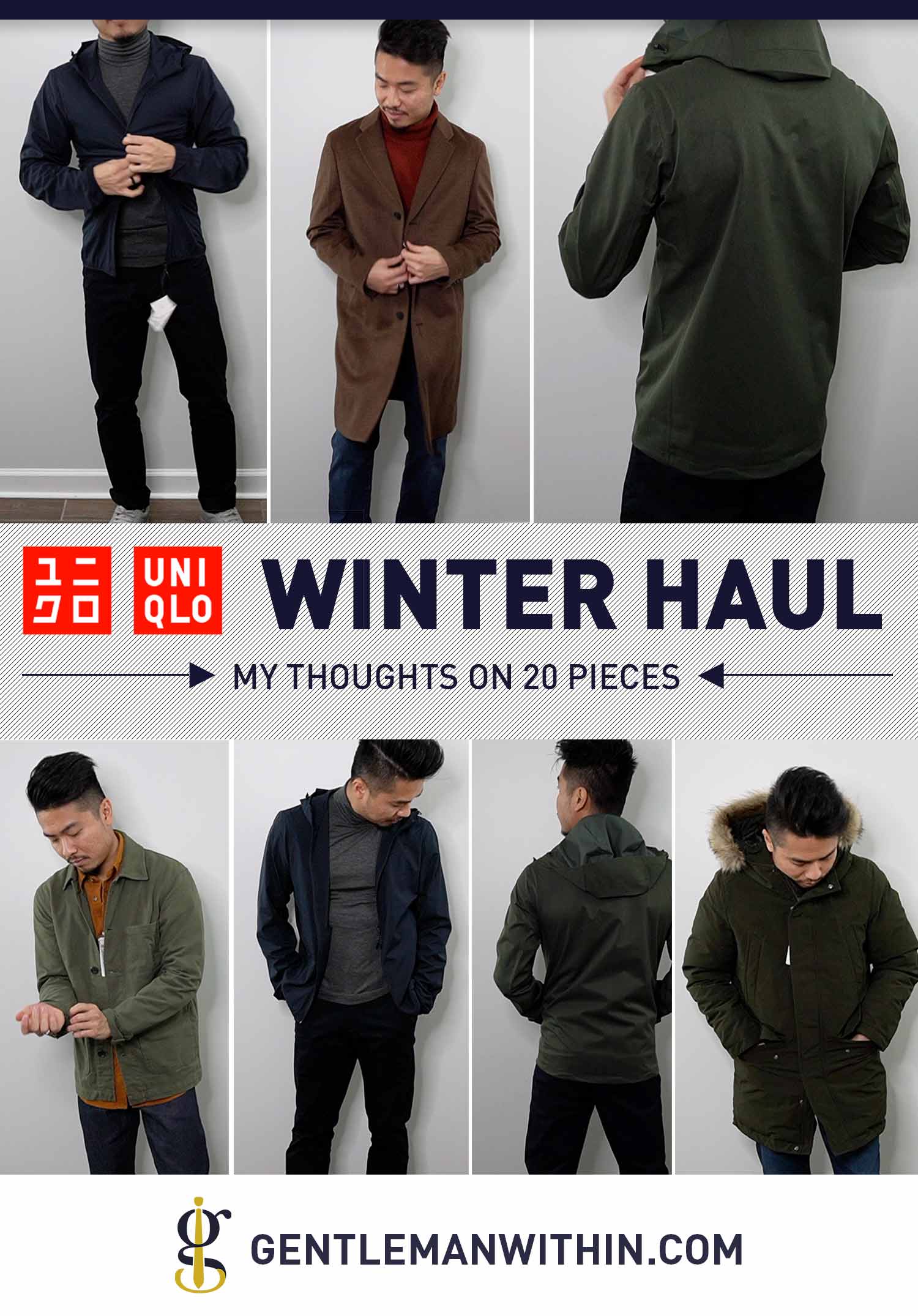 UNIQLO Winter Try-On Haul (Men's Style Inspiration)