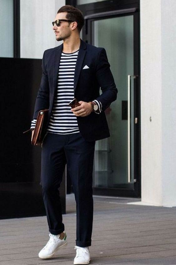 white sneakers with sport coat outfit 2