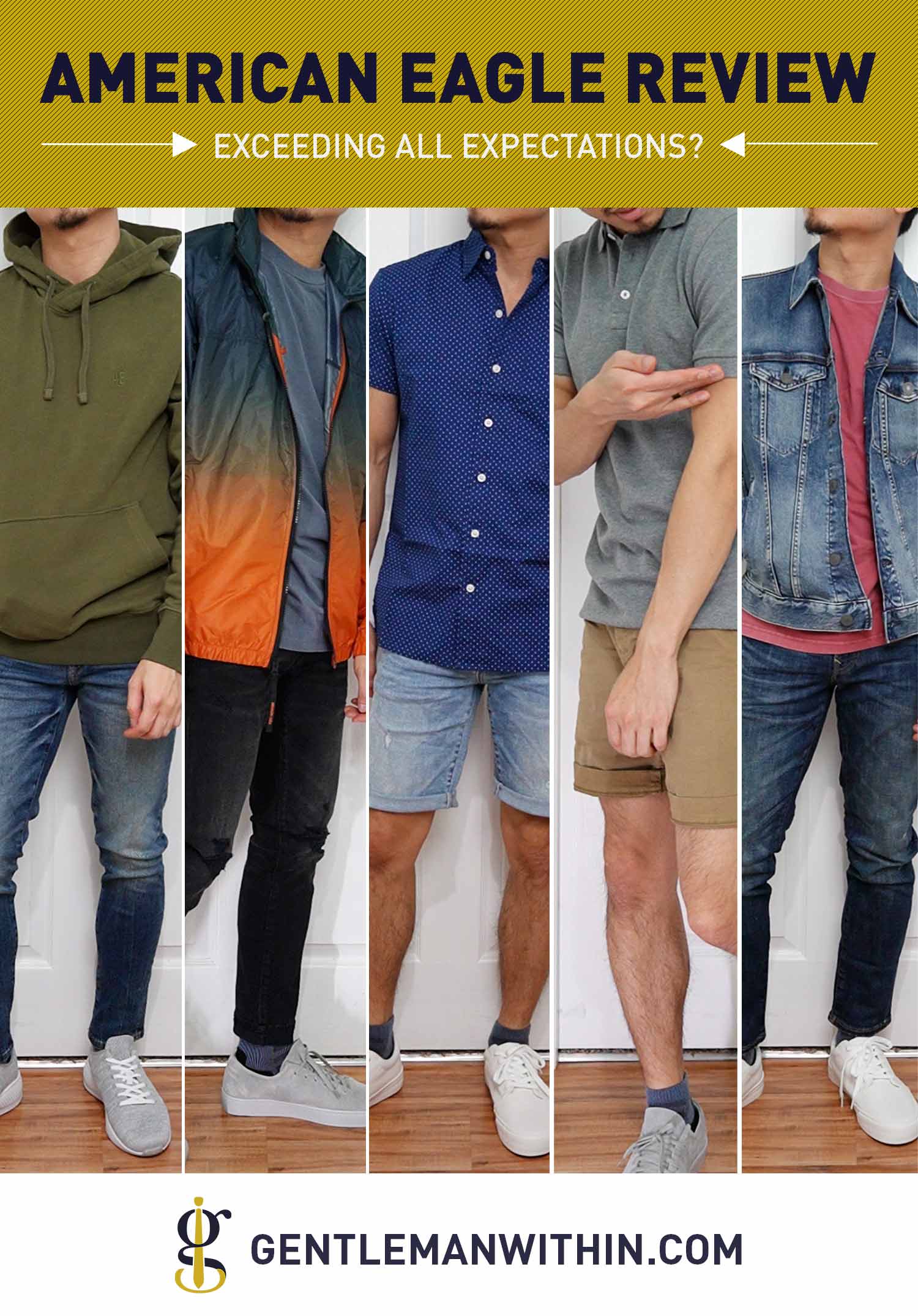 American Eagle Review & Try-On Haul (Exceeding All Expectations?) | GENTLEMAN WITHIN
