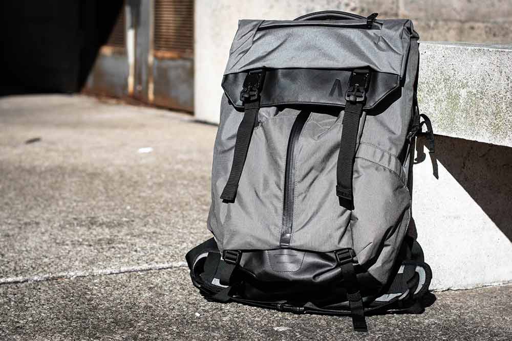 boundary supply prima system gray backpack