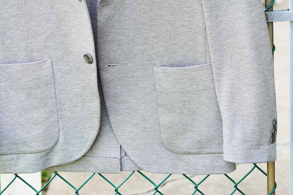 comfort jacket patch pockets