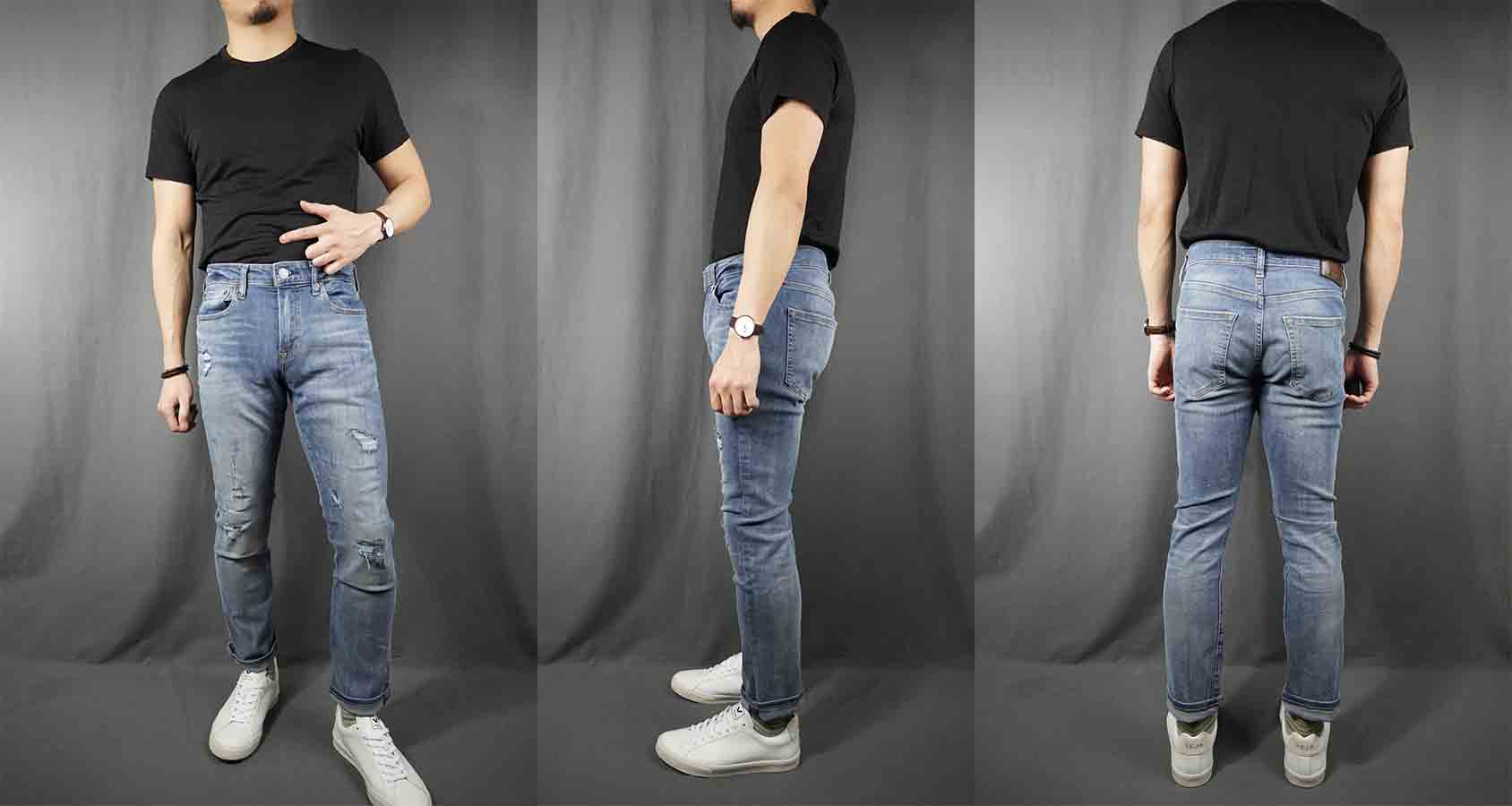 express hyper stretch slim jeans 1