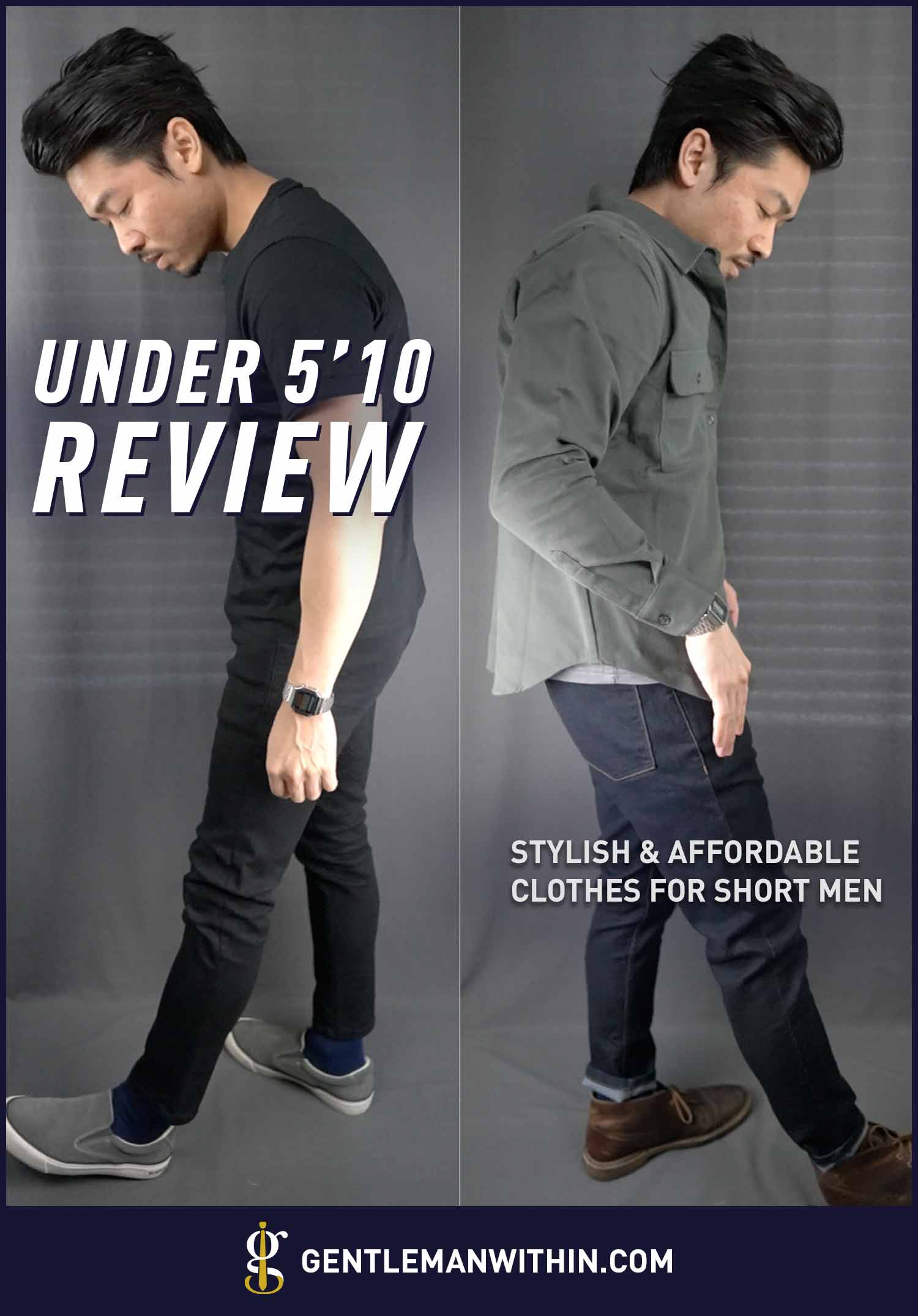 Under 5'10 Review: Stylish & Affordable Clothes for Short Men | GENTLEMAN WITHIN