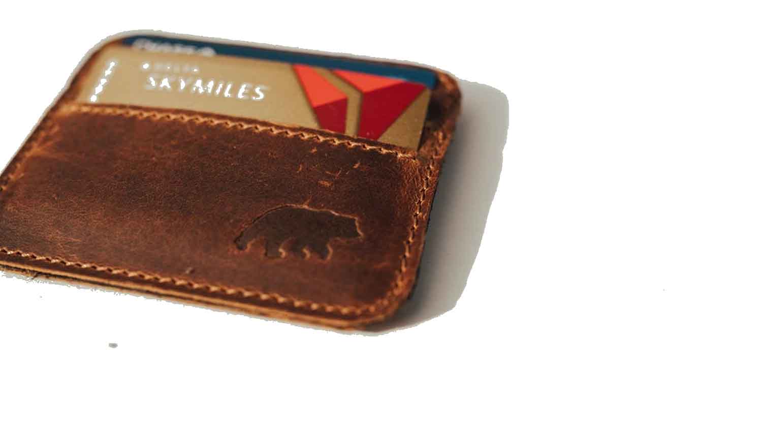 kodiak leather kenai minimalist wallet