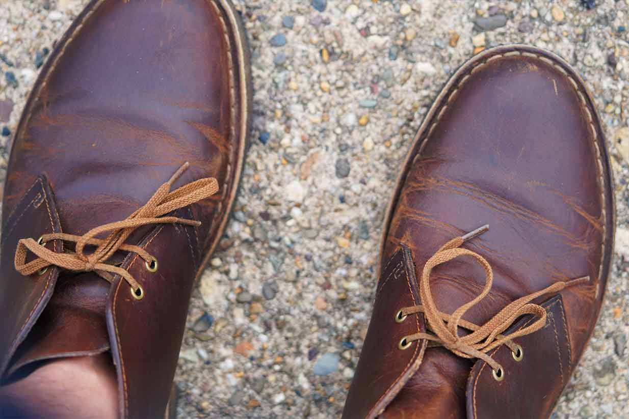 Clarks Desert Boots - Beeswax Leather Unboxing, Review and On Feet (DAMAGE  on a brand new shoes???) 