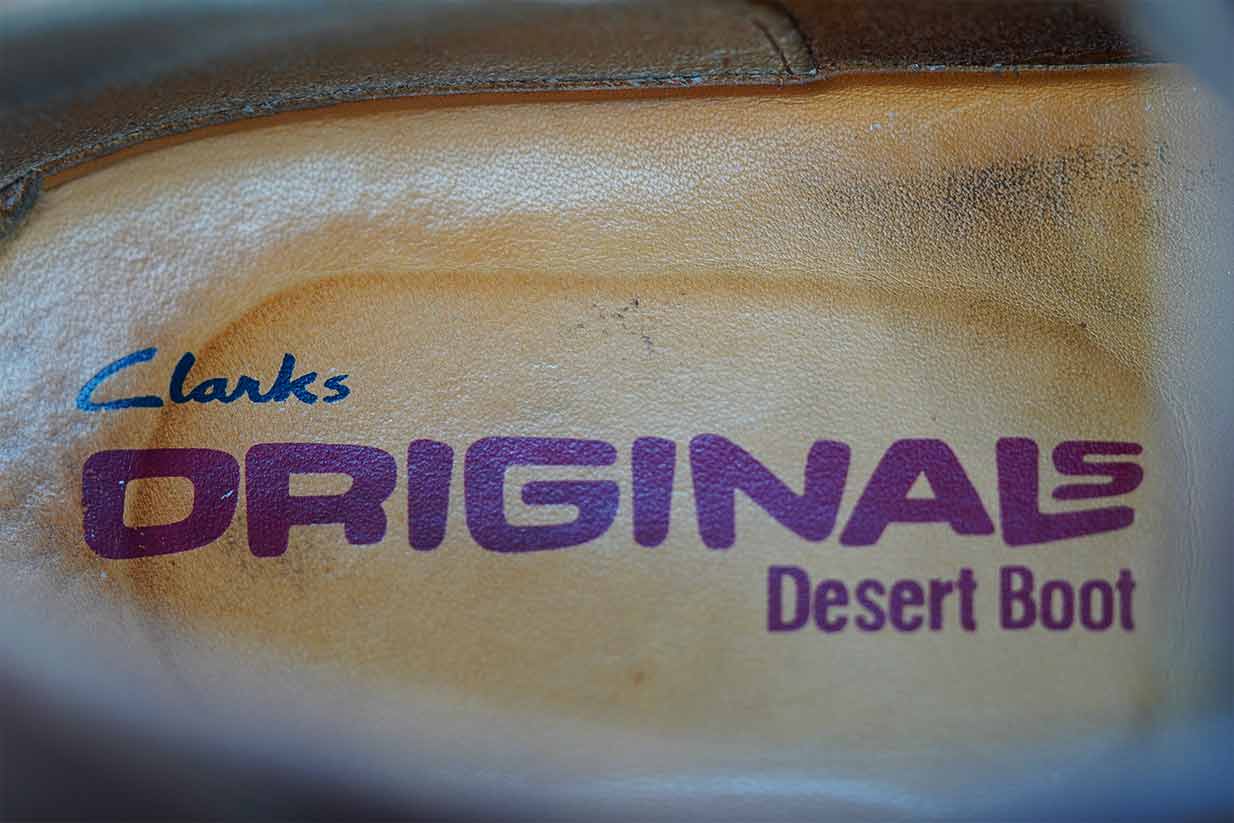 clarks originals desert boot insole