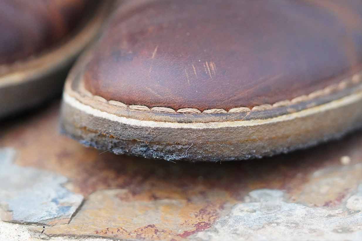crepe sole worn down 1