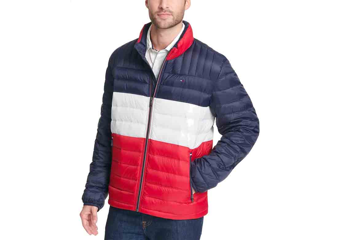 23 tommy hilfiger quilted packable puffer jacket hero