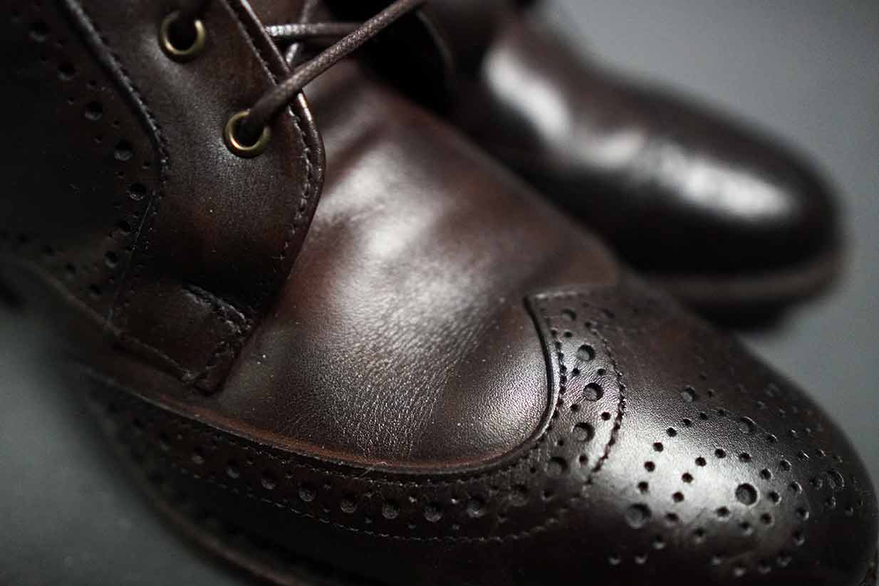 allen edmonds dalton boot leather creasing