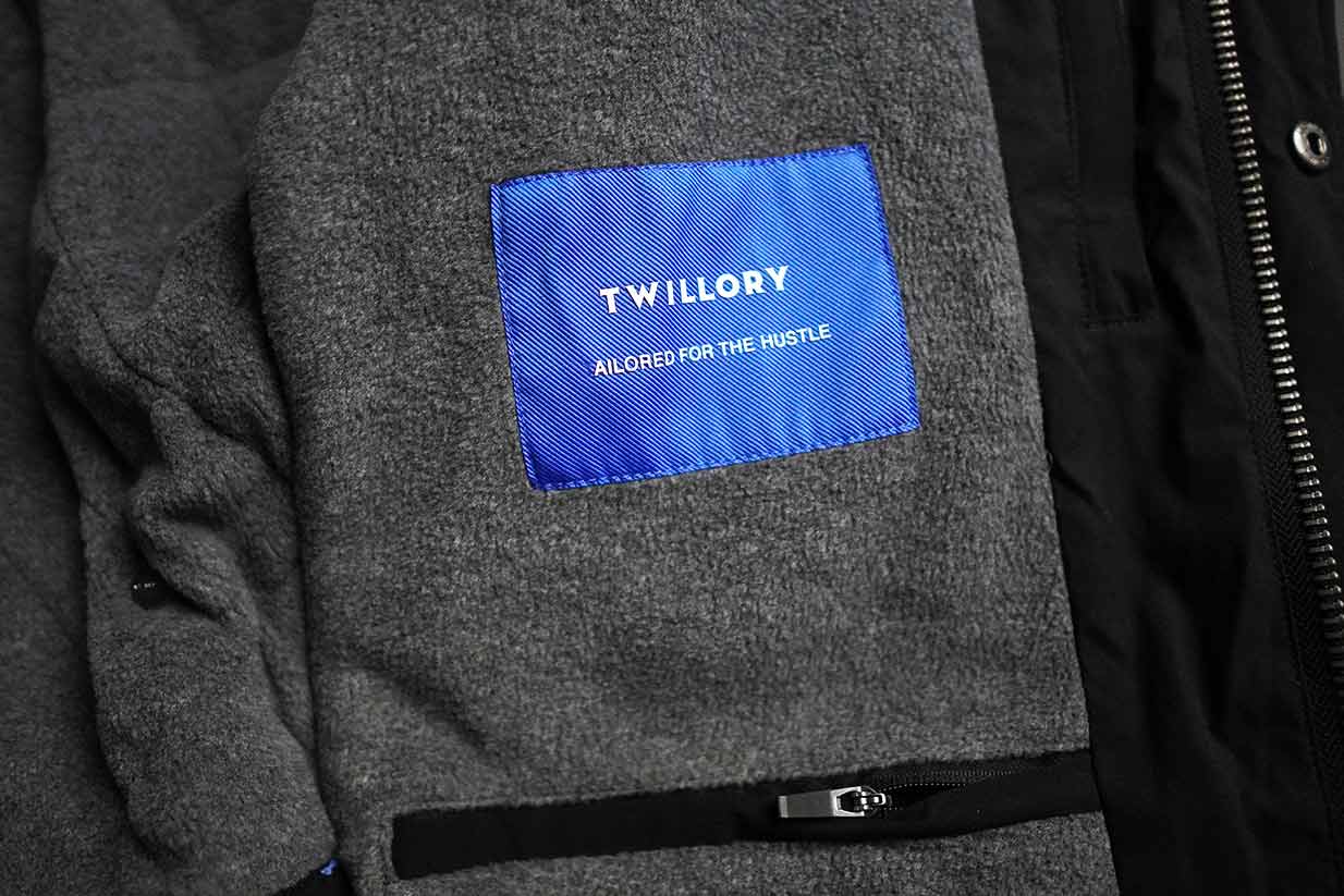 twillory coat tailored for the hustle qc issue